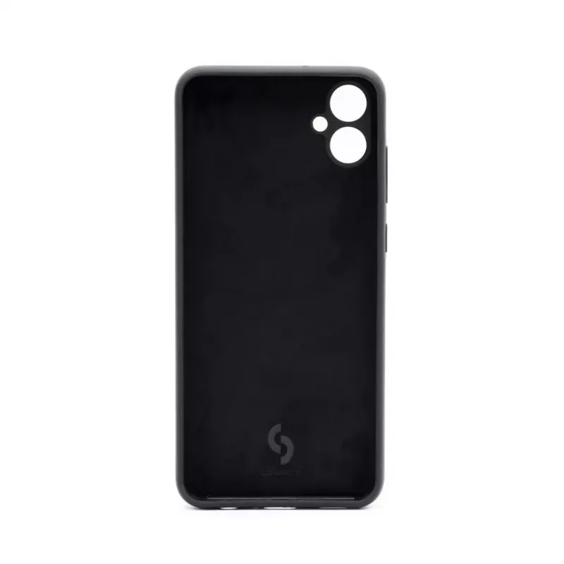 Connect Capa de silicone Soft Touch de qualidade premium para Samsung Galaxy A05 4G preto