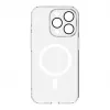 Connect Capa transparente com proteção magnética e da câmara para Apple iPhone 15 Pro Max transparente