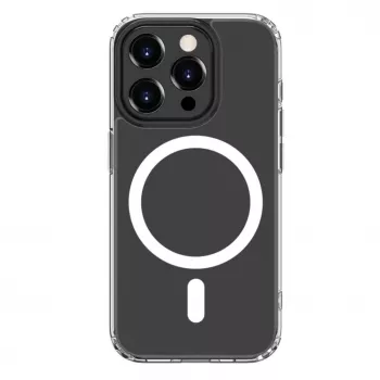 Connect Capa transparente com MagSafe para Apple iPhone 15 Pro transparente