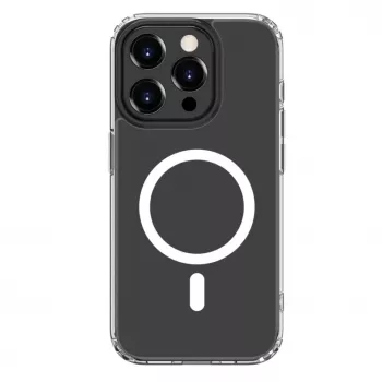 Connect Capa transparente com MagSafe para Apple iPhone 15 Pro Max transparente