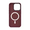 Connect Capa híbrida com íman PC+TPU para Apple iPhone 15 Pro Max ameixa
