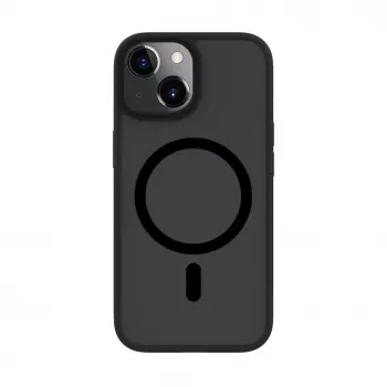 Connect Capa híbrida com íman PC+TPU para Apple iPhone 14 preto
