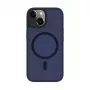 Connect Capa híbrida com íman PC+TPU para Apple iPhone 14 azul