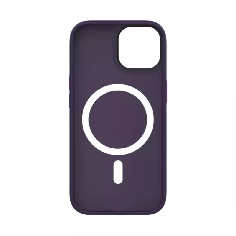 Connect Capa híbrida com íman PC+TPU para Apple iPhone 14 roxo profundo
