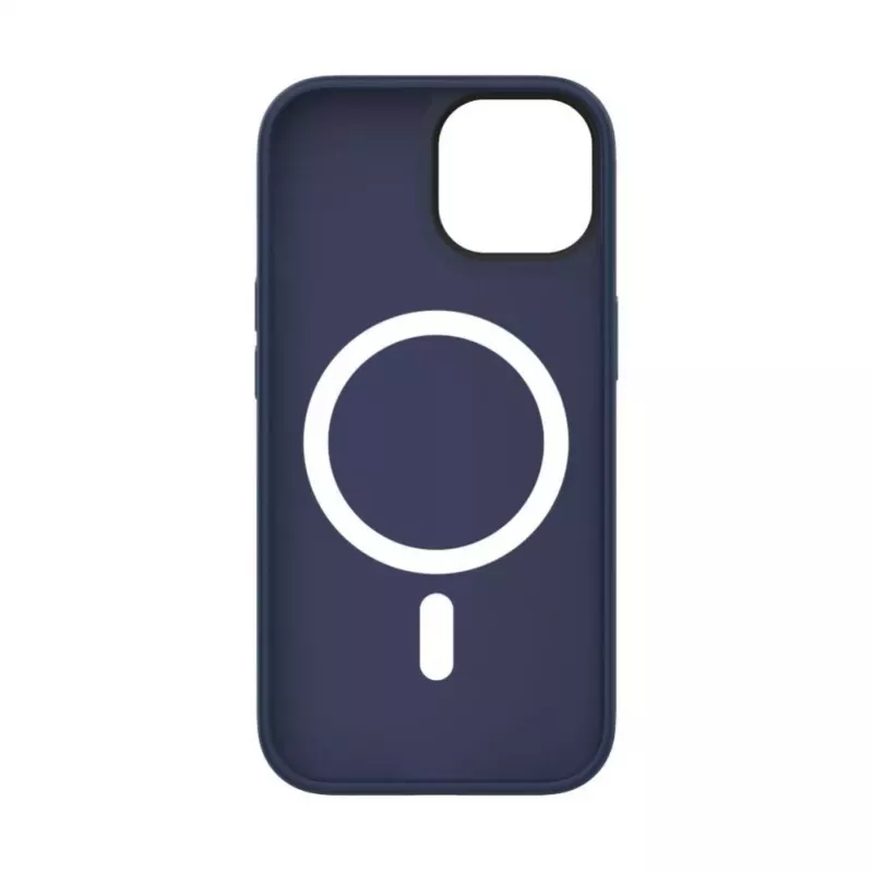 Connect Apple iPhone 15 Capa Híbrida com Íman, PC+TPU, Azul