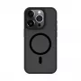 Connect Apple iPhone 15 Pro Max Capa Híbrida com Íman, PC+TPU, Preto