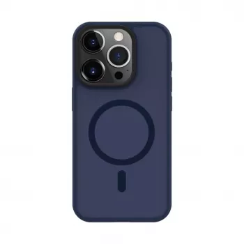 Connect Apple iPhone 15 Pro Max Capa Híbrida com Íman, PC+TPU, Azul
