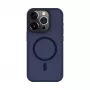 Connect Apple iPhone 15 Pro Max Capa Híbrida com Íman, PC+TPU, Azul