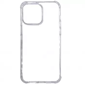 Connect Apple iPhone 14 Capa de Silicone Militar à Prova de Choques Transparente