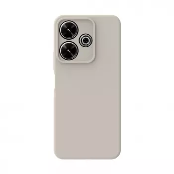 Evelatus Xiaomi Redmi Note 13 5G Capa de Silicone Premium Soft Touch Prateado