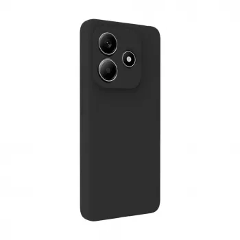 Evelatus Xiaomi Poco X6 Pro Capa de silicone Premium Soft Touch preta