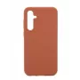 Evelatus Samsung Galaxy S24 Capa de silicone Premium Soft Touch castanha