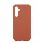 Evelatus Samsung Galaxy S24 Ultra Capa de silicone Premium Soft Touch castanha