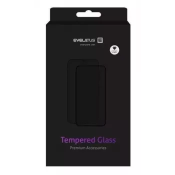 Evelatus Xiaomi Redmi Note 13 Pro 5G 2.5D Full Cover Japan Glue Glass Anti-Static preto