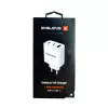 Evelatus Carregador rápido 45W Max EU USB-C1/USB-C1/USB-A - RCE-4501ACCL branco