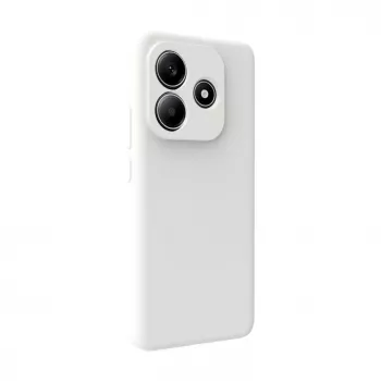 Evelatus Xiaomi Redmi Note 13 4G Capa de silicone Premium Soft Touch prateada