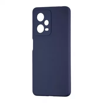 Evelatus Xiaomi Redmi Note 13 4G Capa de silicone Premium Soft Touch azul meia-noite