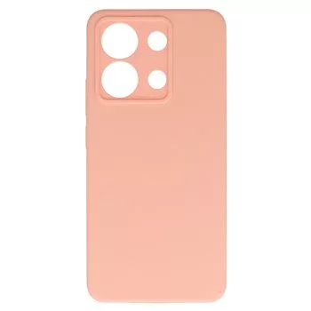 Connect Xiaomi Redmi Note 13 4G Capa de silicone Soft Touch de qualidade premium cor areia rosa