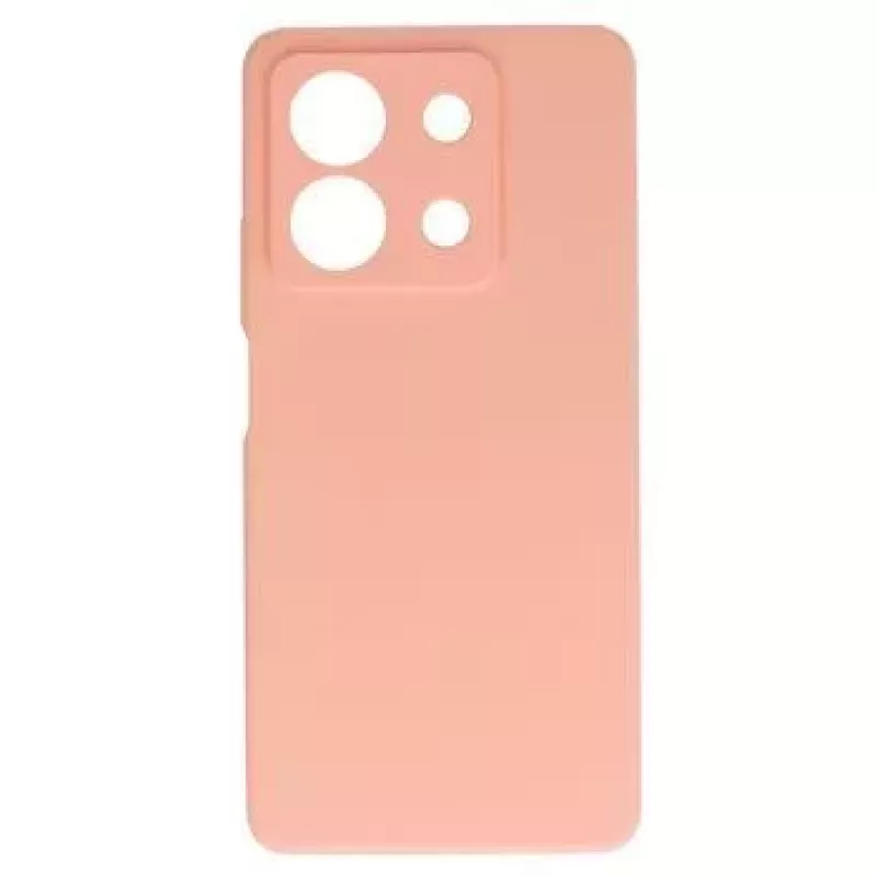 Connect Xiaomi Redmi Note 13 5G Capa de silicone Soft Touch de qualidade premium cor areia rosa