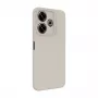 Connect Xiaomi Redmi Note 13 Pro Plus Capa de silicone Soft Touch de qualidade premium prateada