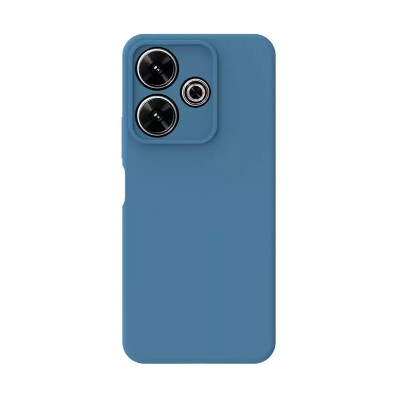 Connect Xiaomi Redmi Note 13 Pro Plus Capa de silicone Soft Touch de qualidade premium azul meia-noite