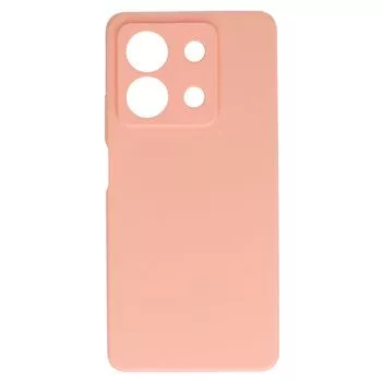 Connect Xiaomi Poco M6 Capa de silicone Soft Touch de qualidade premium cor areia rosa