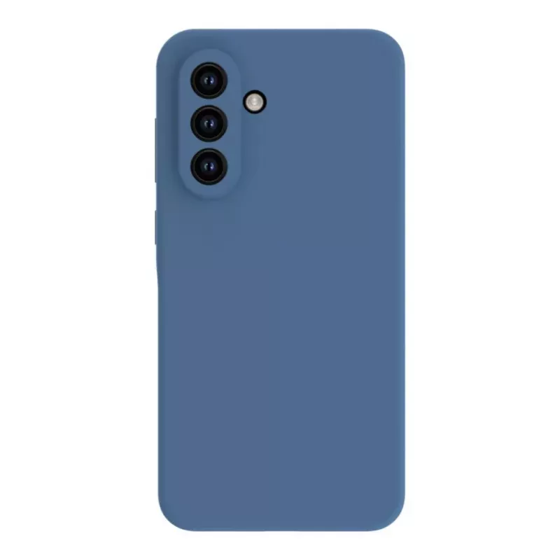 Connect Samsung Galaxy A35 5G Capa de silicone Soft Touch de qualidade premium azul meia-noite