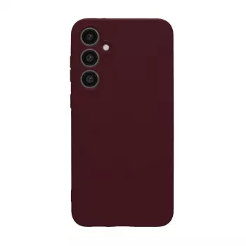Connect Samsung Galaxy A35 5G Capa de silicone Soft Touch Premium ameixa