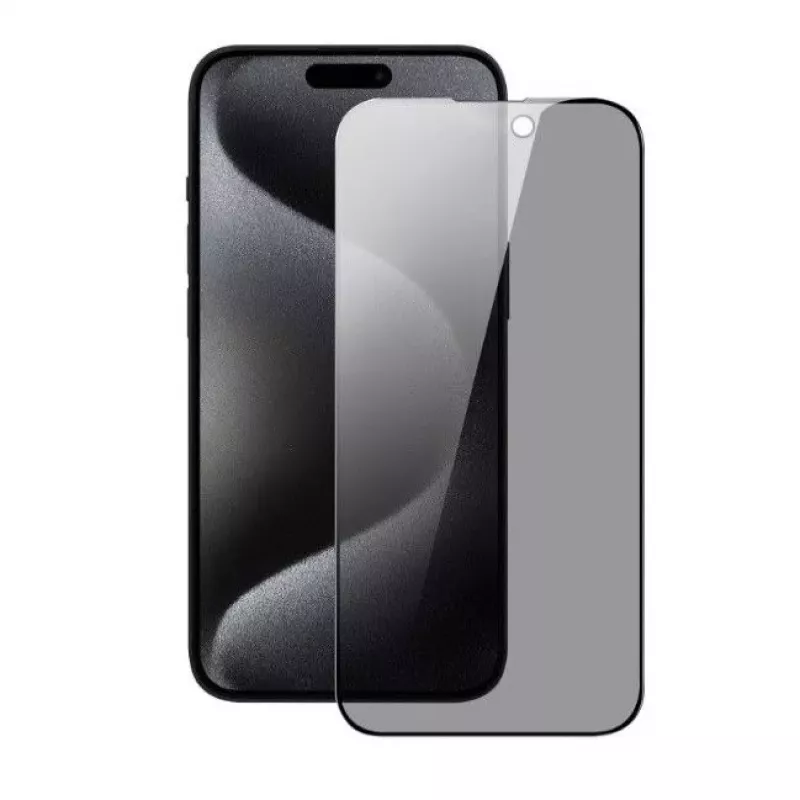 iLike Xiaomi Redmi Note 13 Pro 4G / Poco M6 Pro Privacy 2.5D Silk Full Cover Japan Glue Anti-Static Super Strong preto