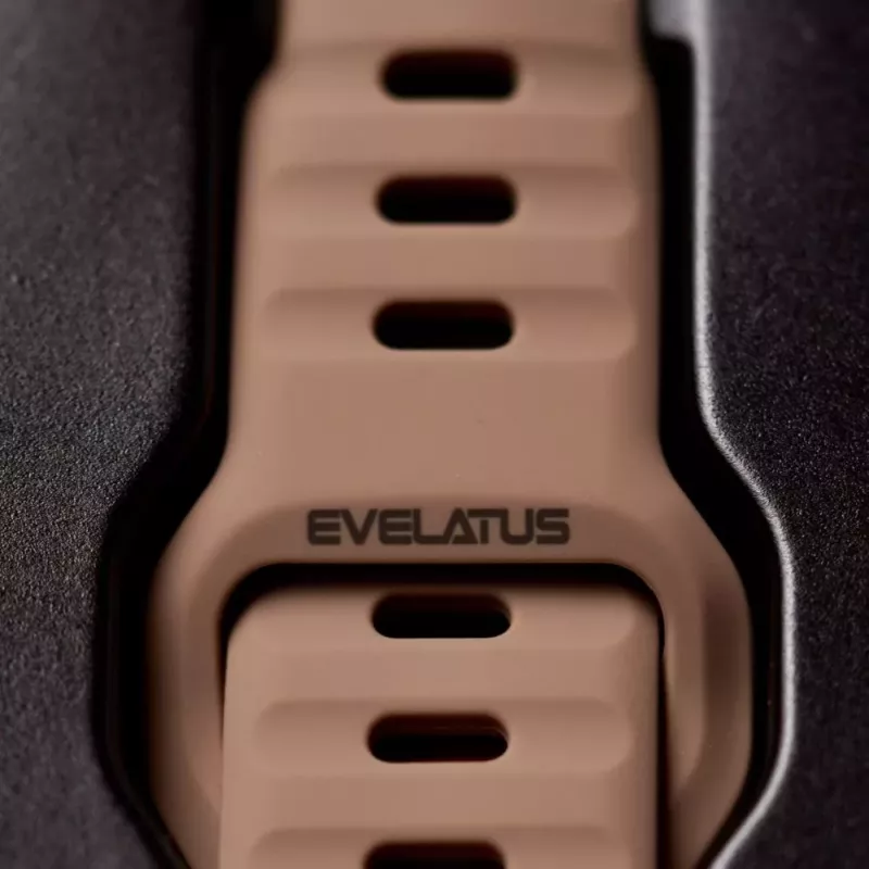 Evelatus Watch 42/44/45 Sport Silicone Loop Azul-escuro