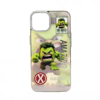 iLike Apple iPhone 13 Capa de silicone PC Green Boy