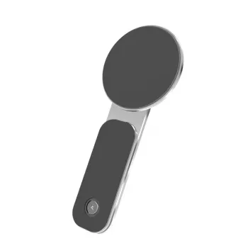 iLike Universal P65 Suporte Magnético Lateral Fixo para Monitor em Alumínio para Smartphone Prateado