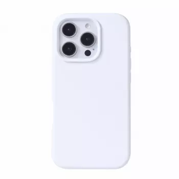 Evelatus Capa de Silicone Soft Touch MagSafe Premium para Apple iPhone 16 Pro Max Branco