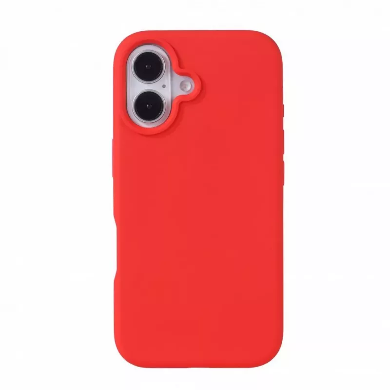 Evelatus Capa de Silicone Soft Touch MagSafe Premium para Apple iPhone 16 Vermelho