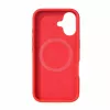Evelatus Capa de Silicone Soft Touch MagSafe Premium para Apple iPhone 16 Vermelho