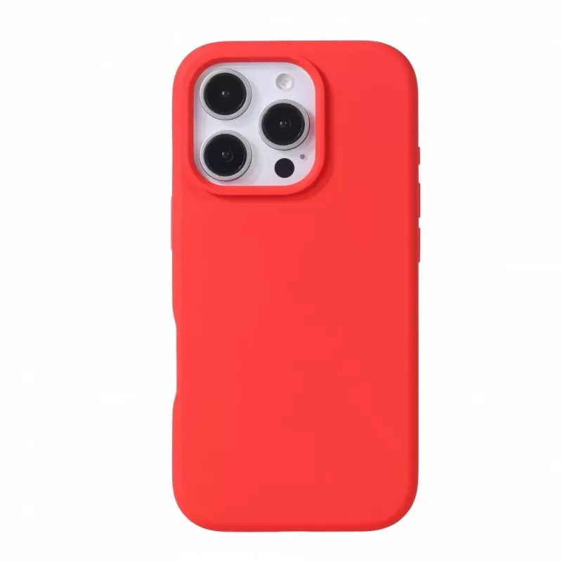 Evelatus Capa de Silicone Soft Touch MagSafe Premium para Apple iPhone 16 Pro Vermelho