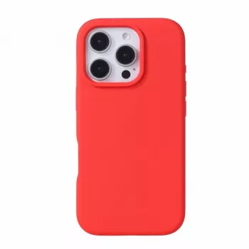 Evelatus Capa de Silicone Soft Touch MagSafe Premium para Apple iPhone 16 Pro Max Vermelho