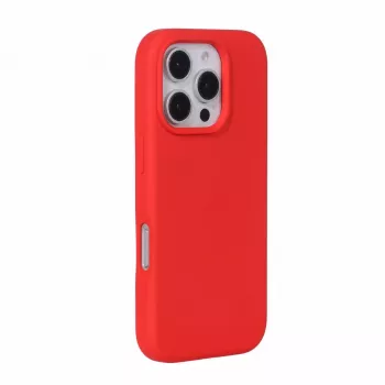 Evelatus Capa de Silicone Soft Touch MagSafe Premium para Apple iPhone 16 Pro Max Vermelho