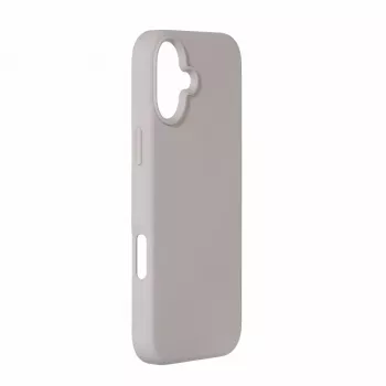 Evelatus Capa de Silicone Soft Touch MagSafe Premium para Apple iPhone 16 Plus Prateado