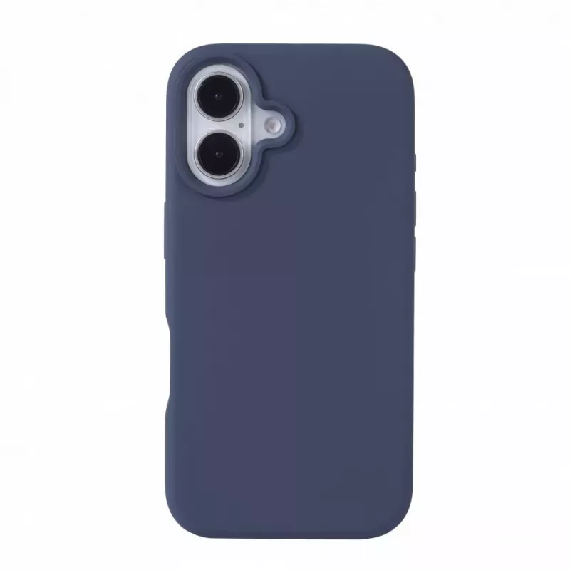 Evelatus Capa de Silicone Soft Touch MagSafe Premium para Apple iPhone 16 Azul Meia-Noite