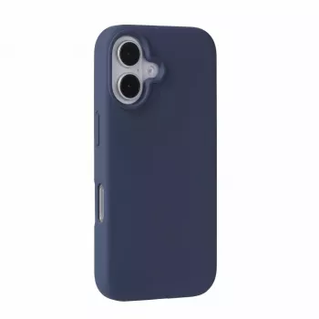 Evelatus Capa de Silicone Soft Touch MagSafe Premium para Apple iPhone 16 Azul Meia-Noite