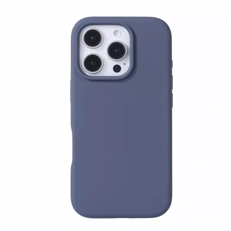 Evelatus Capa de Silicone Soft Touch MagSafe Premium para Apple iPhone 16 Pro Max Azul Meia-Noite