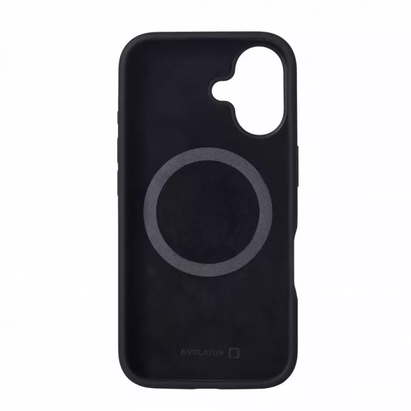 Evelatus Capa de Silicone Soft Touch MagSafe Premium para Apple iPhone 16 Preto