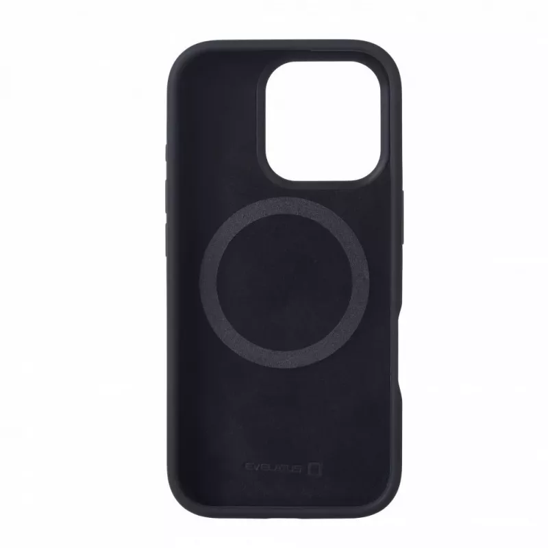 Evelatus Capa de Silicone Soft Touch MagSafe Premium para Apple iPhone 16 Pro Max Preto
