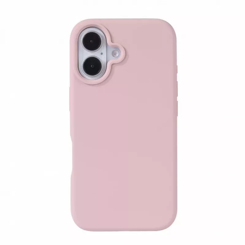 Evelatus Capa de Silicone Soft Touch MagSafe Premium para Apple iPhone 16 Rosa Areia