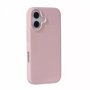 Evelatus Capa de Silicone Soft Touch MagSafe Premium para Apple iPhone 16 Rosa Areia