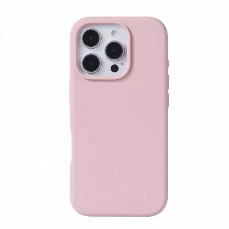 Evelatus Capa de Silicone Soft Touch MagSafe Premium para Apple iPhone 16 Pro Rosa Areia