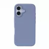 Evelatus Capa de Silicone Soft Touch MagSafe Premium para Apple iPhone 16 Cinzento Lavanda