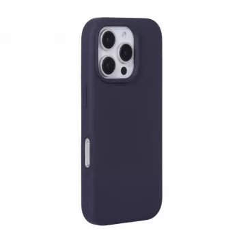 Evelatus Capa de Silicone Soft Touch MagSafe Premium para Apple iPhone 16 Pro Max Roxo Profundo