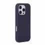Evelatus Capa de Silicone Soft Touch MagSafe Premium para Apple iPhone 16 Pro Max Roxo Profundo